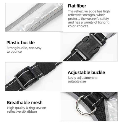 Pet supplies: explosion - proof, flushable, 8 - gear, color - changing LED, chest braces, clothes and collars with traction.