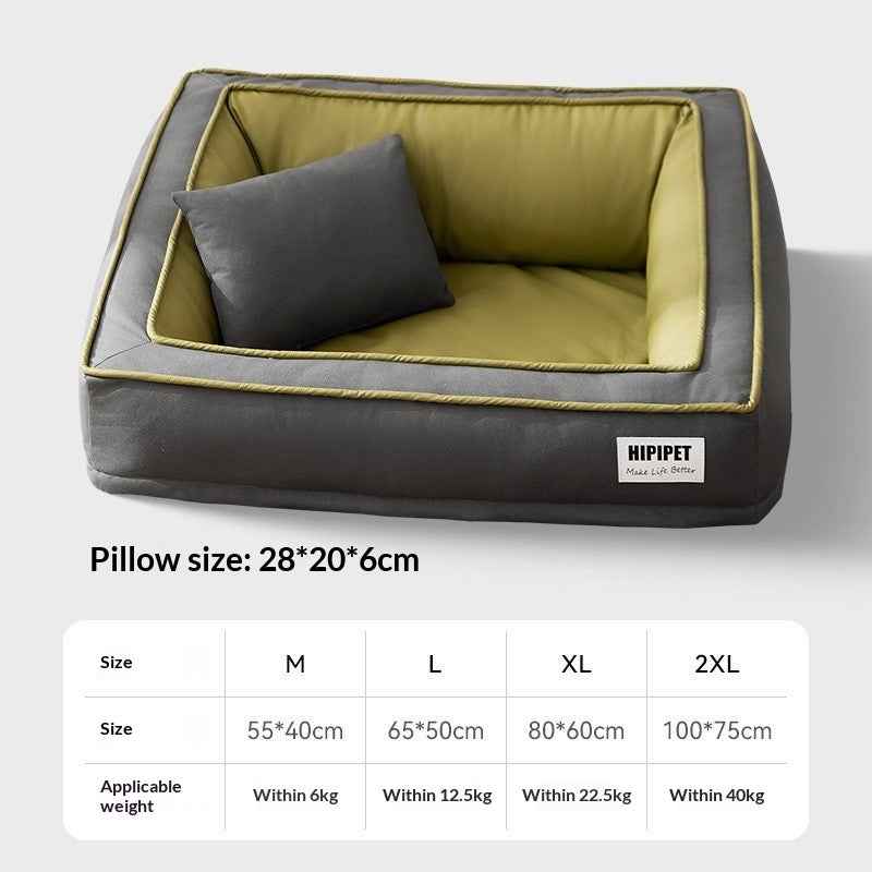 All-season Detachable And Washable Dog Bed Sofa For Small Dogs
